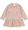 The New Siblings Bodysuit w. Skirt l/s - TnsbNova - Adobe Rose w