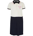 Emporio Armani Kleid - Off White/Navy