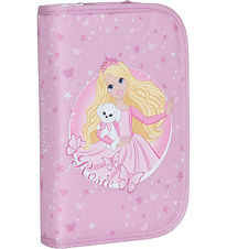 Beckmann Pencil Case w. Contents - Rosie - Pink