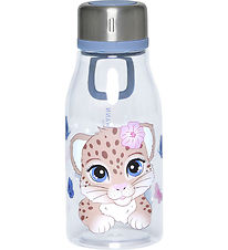 Beckmann Water Bottle - 400 mL - Cheetah - Dark Blue