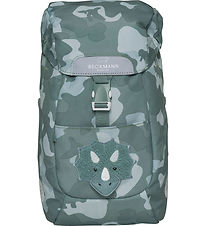 Beckmann Preschool Backpack - Classic+ Mini - Dinosaur - Grey