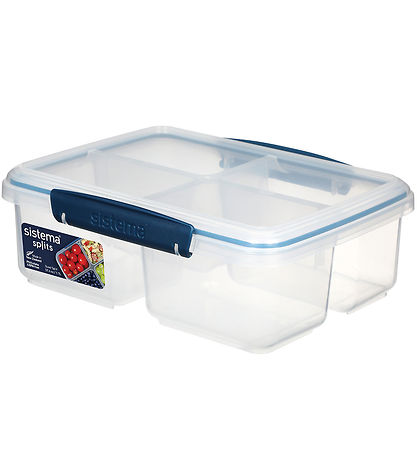 Sistema Lunchbox - 1.7L Quad Split - Dark Blue