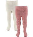 Collants Minymo - 2 Pack - Ash Rose av. Fleurs