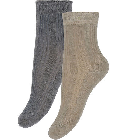 Minymo Socks - 5-Pack - Winter Sky w. Rib