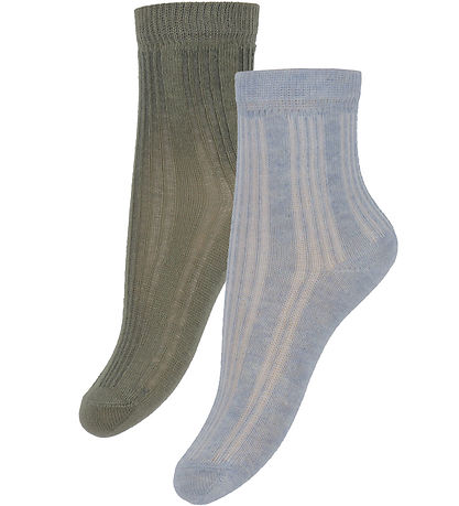 Minymo Socks - 5-Pack - Winter Sky w. Rib