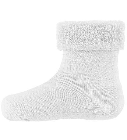 Minymo Socks - 2-Pack - Terry - White