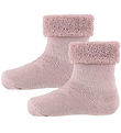 Minymo Socken - 2er-Pack - Terry - Shell