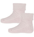 Minymo Socks - 2-Pack - Rib - Shell