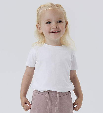 Name It T-shirt - Nej - NmfVibbi - Bright White