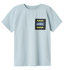 Name It T-Shirt - NkmMakai Jaws - Hemels Blue