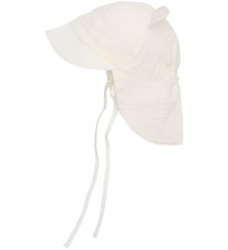 Huttelihut Legionnaire Hat - Muslin - Antique White w. Ears