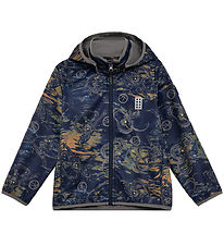 LEGO® Ninjago Softshell Jacket - LWSaku 200 - Dark Navy w. Print