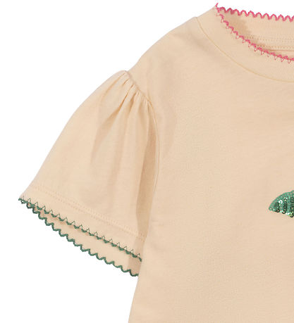 Konges Sløjd T-shirt - Famo Puff - Ecru