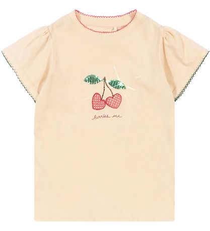 Konges Sløjd T-shirt - Famo Puff - Ecru