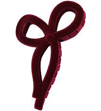 By Stær Hair Clip - Merina Velvet - 13 cm - Large - Bordeaux