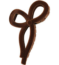 By Stær Hair Clip - Merina Velvet - 13 cm - Large - Brown