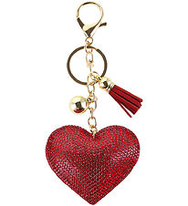 By Stær Keychain - Mea - Red