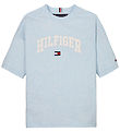 Tommy Hilfiger T-paita - Varsity - Breezy Blue Heather