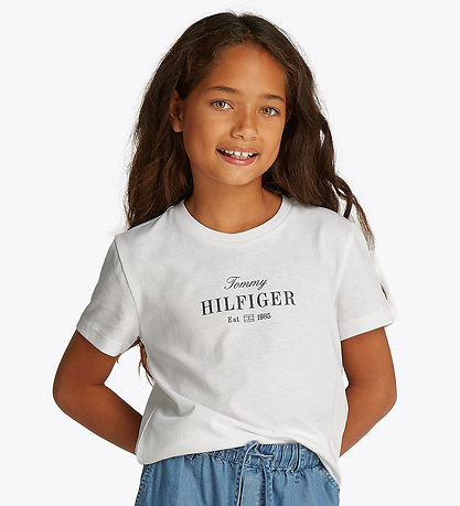 Tommy Hilfiger T-shirt - Script - White