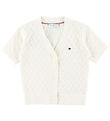 Tommy Hilfiger Cardigan - Hekl - Ivory Petal