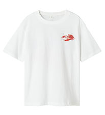 Name It T-Shirt - NkmFonnot - Bright White/KREEFT
