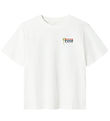 Name It T-shirt - NkmFonnot - Bright White/SPAGHETTI