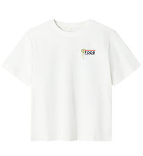 Name It T-Shirt - NkmFonnot - Bright White/SPAGHTETTI