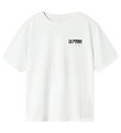 Name It T-shirt - NkmZulla - Noos - Bright White/GULF Coast