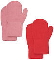 CeLaVi Mittens - Wool/Nylon - Knitted - 2-Pack - Cayenne