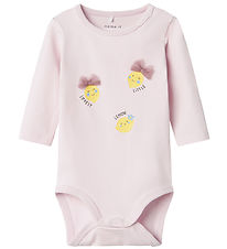 Name It Romper l/s - NbfFilm - Light Lilac