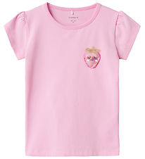 Name It T-Shirt - NmfFedorar - Roze Eerste