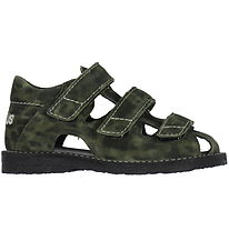 Angulus Sandals - Marshland Print Suede