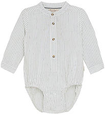 Minymo Romper l/s - Blue Nights