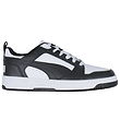 Puma Shoes - Rebound V6 Lo Jr - White/Black