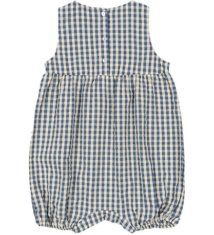 Konges Sløjd Summer Romper - Kim Rompers - Captains Blue Check