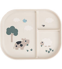 Divisé Assiette Done by Deer - Tiny Farm - Powder