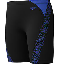 Speedo Badeshorts - HyperBoom SPlice Jammer - Svart m. Blå