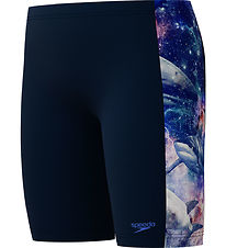 Speedo Badeshorts - Digital Panel Jammer - Navy m. Haier