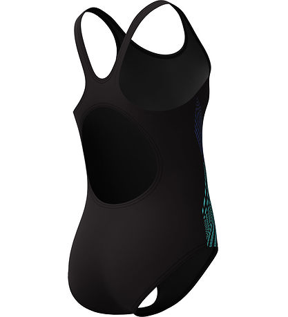 Speedo Zwempak - Plaatsing Muscleback - Zwart m. Blauw