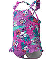 Speedo Swimsuit - Lear To Swim - Purple w. Flowers