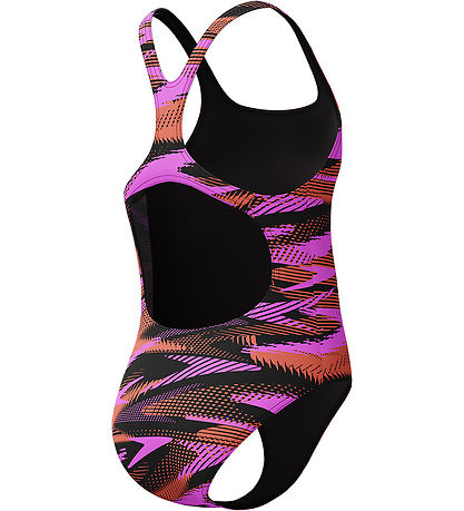 Maillot de Bain Speedo - HyperBoom Imprimés Médaillé - Noir/Viol
