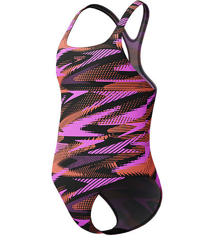 Maillot de Bain Speedo - HyperBoom Imprimés Médaillé - Noir/Viol