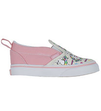 Vans Shoes - Slip-on V - Ballet Skaticorn - Marshmallow/Pink