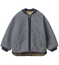 Wheat Termo/Fleece Jacket - Reversible - Lake - Ink Stripe