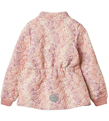 Veste Thermique Wheat - Thilde - Lilac Flower Rainbow