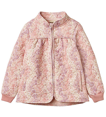 Veste Thermique Wheat - Thilde - Lilac Flower Rainbow