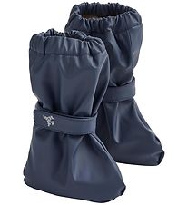Wheat Outdoor Footies w. Fleece - PU - Como - Ink