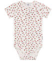 Hust and Claire Bodysuit s/s - Bri - Ivory w. Flowers