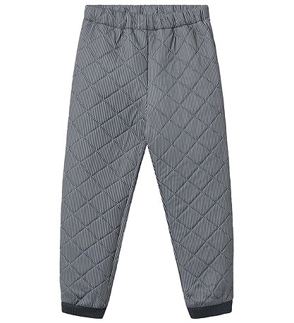 Wheat Thermo Trousers - Alex - Ink Stripe