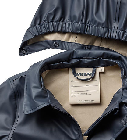 Wheat Regenjacke - Finley - Lang - Ink
